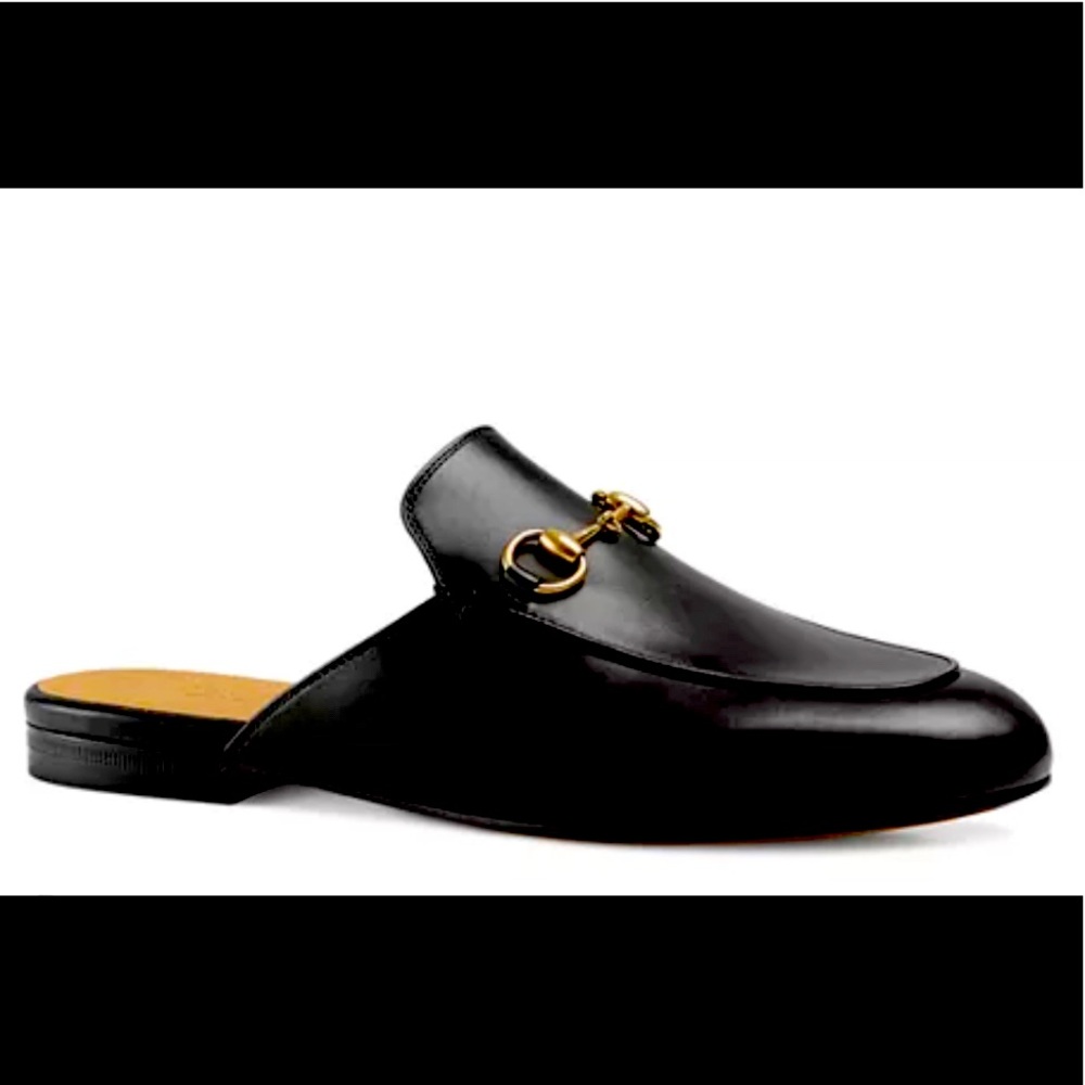 GUCCI PRINCETON LEATHER SLIPPER